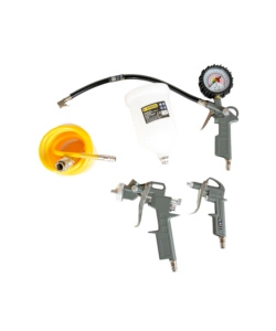 Kit da 5 utensili con attacco rapido per compressore d'aria system+